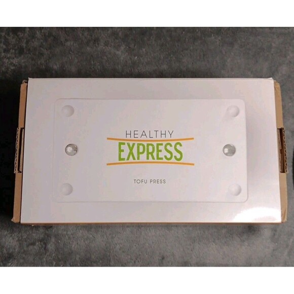 Extra Firm Tofu Press by Healthy Express - Premium curved plates - Picture 3 of 7